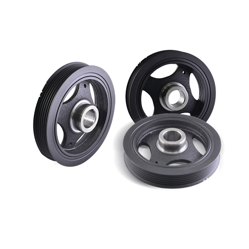 Ulóg damper crankshaft scáinte bán - Réitigh Gaineamh Glas - Réitigh Iarainn Liath - HT250